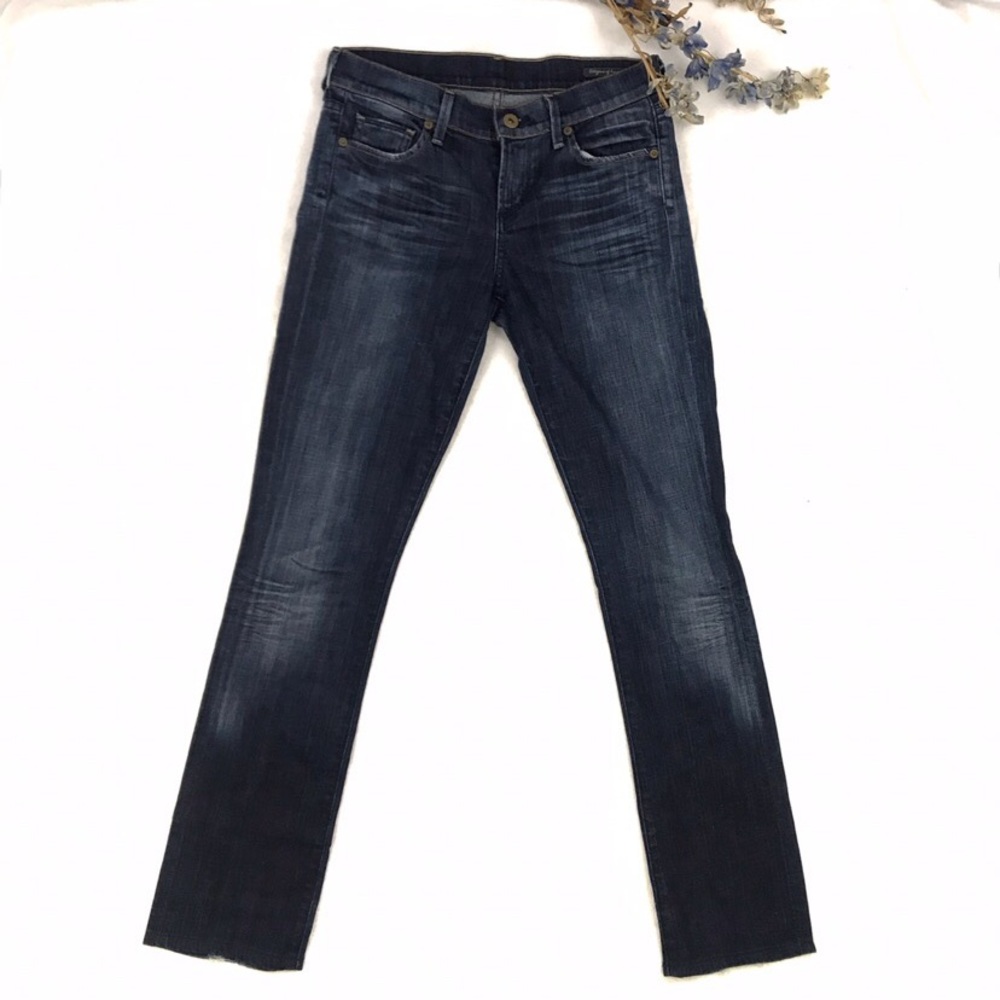 Citizens of Humanity | Straight Leg Dark Wash Jean